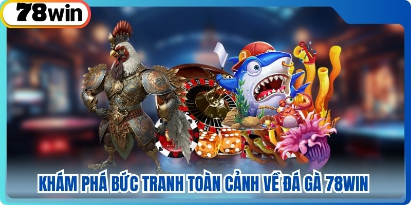 Khám phá bức tranh toàn cảnh về đá gà 78win